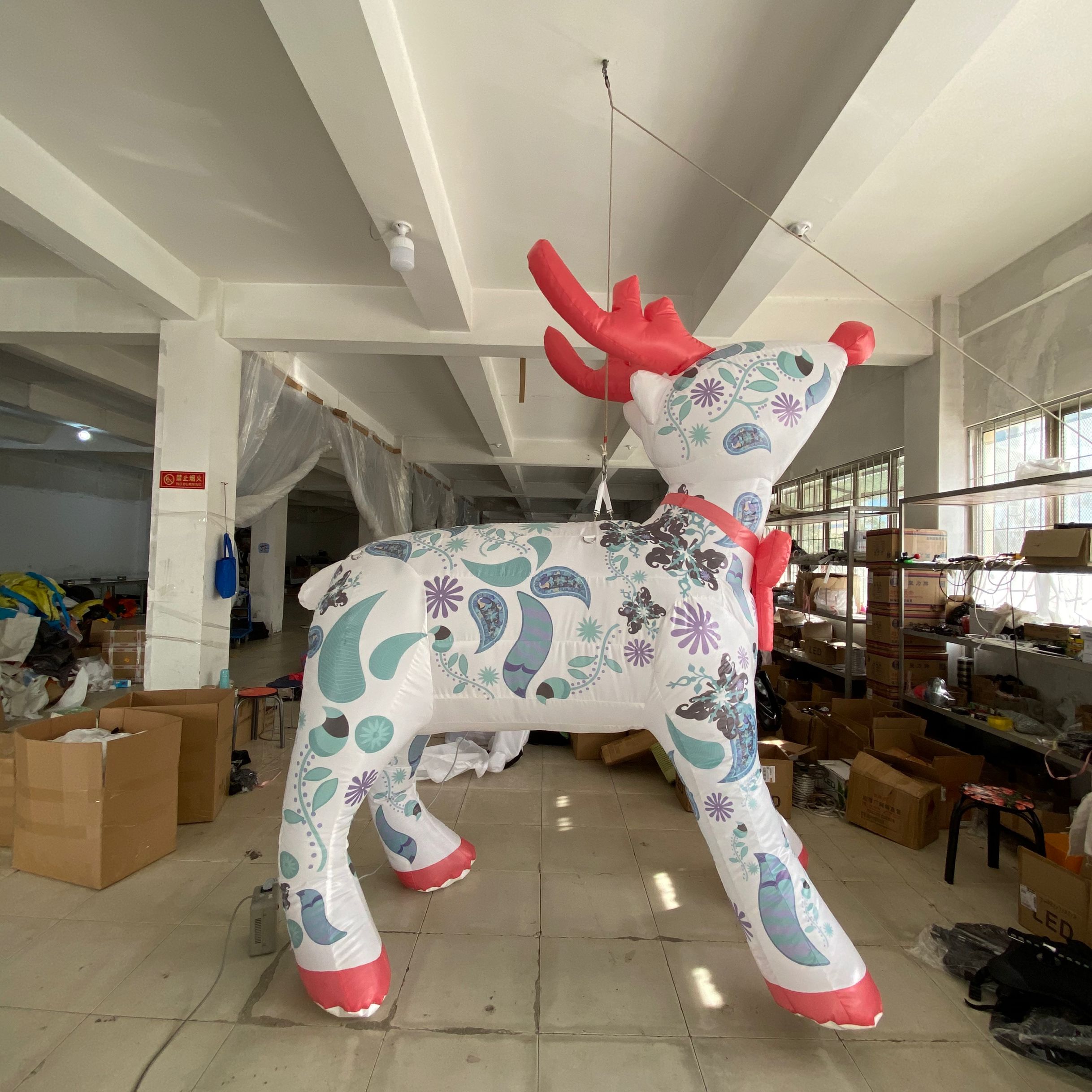 3m 8m customized inflatable reindeer Aiyate