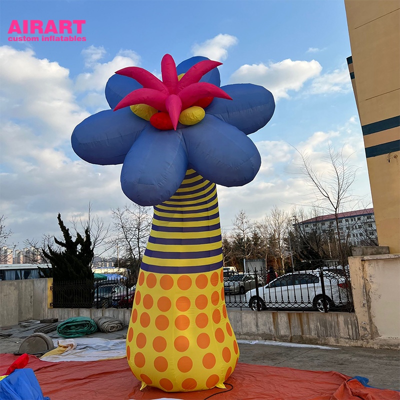 led lighting hanging Inflatable flowers for party decoration-AIRART