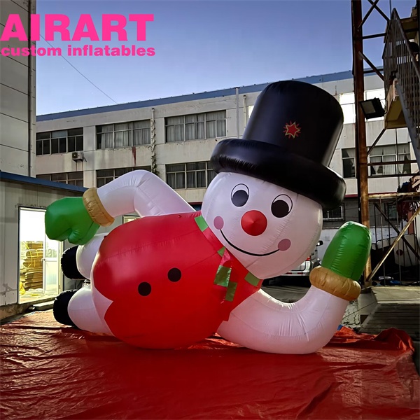 holiday decorative inflatable snowman cartoon