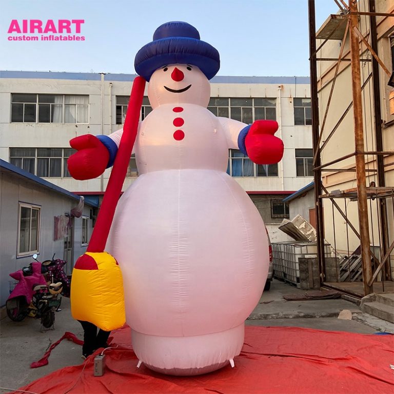 inflatable snowman (7)