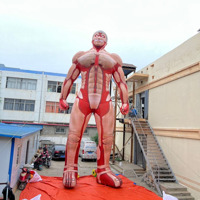 10m giant inflatable cartoon inflatable man for event