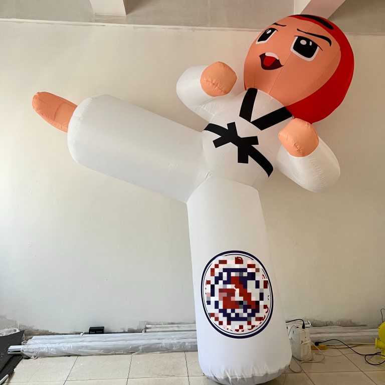 advertising inflatable Taekwondo cartoons