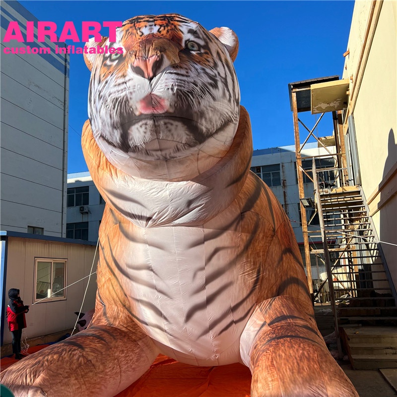 giant inflatable tiger for outdoor decoration Aiyate