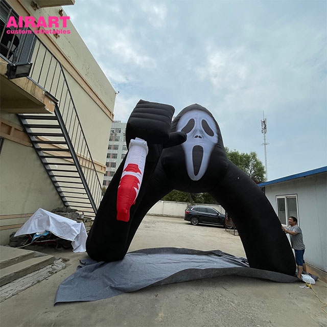Festival decoration inflatables inflatable arches for Halloween