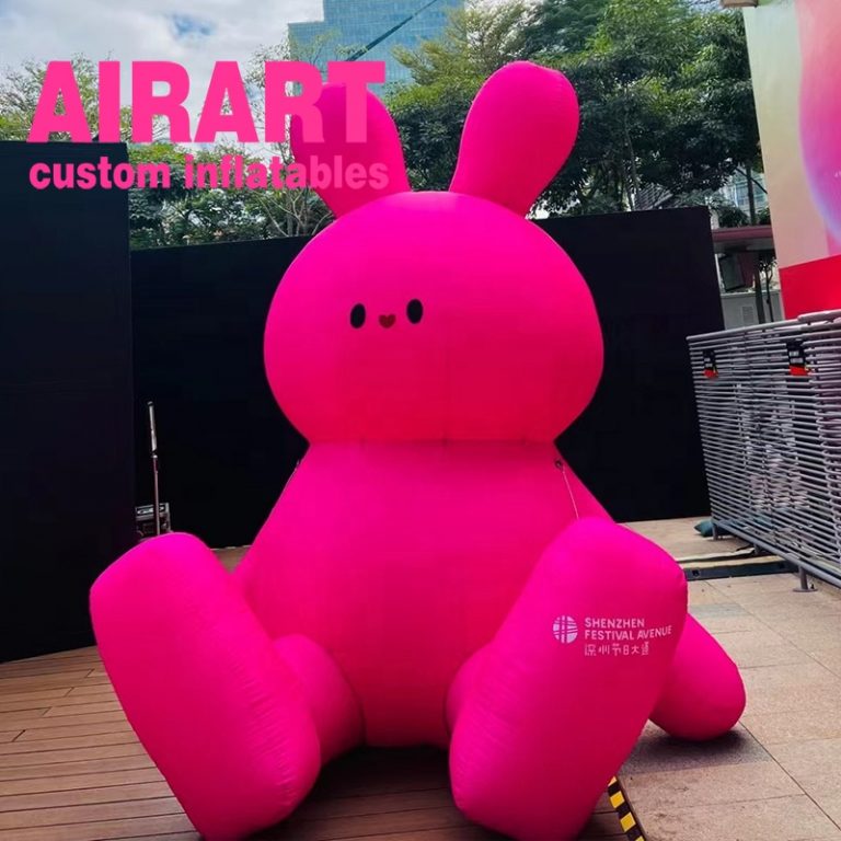 inflatable bunny rabbit (2)