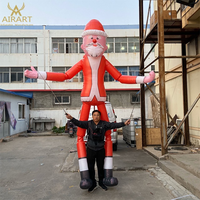 3m movable inflatable holiday decoration puppet