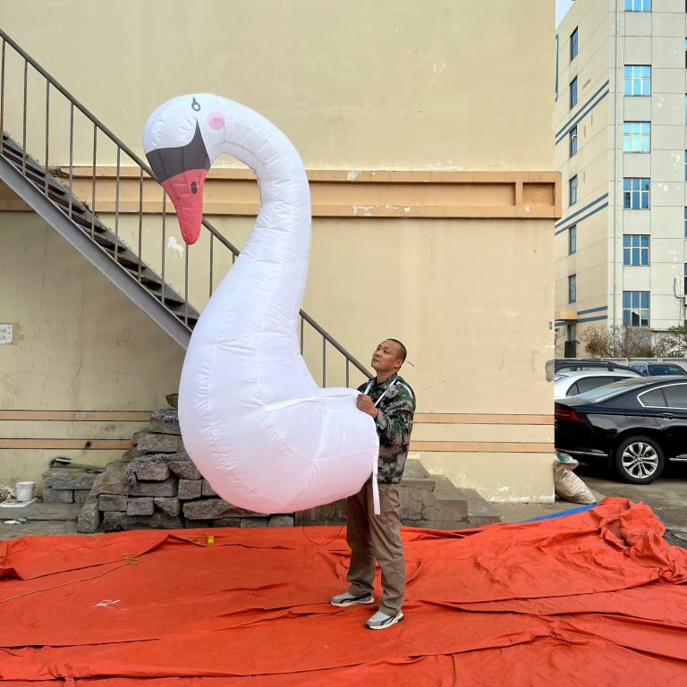 inflatable swan costume1