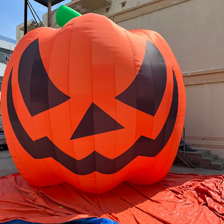Inflatable giant pumpkins for Halloween decoration