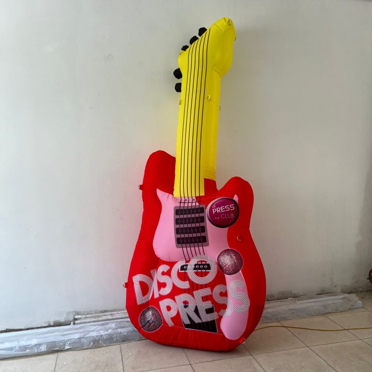 music event inflatable guitar replicas for decoratio