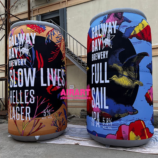 HD printed inflatable cans for event advertising