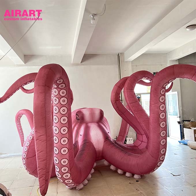 simulated giant inflatable octopus for event decoration