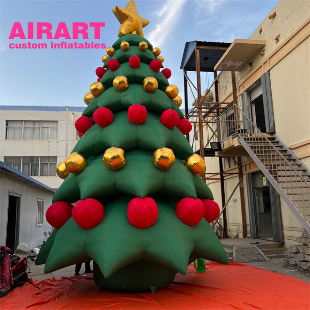 yard inflatable decoration Christmas trees inflatable Christmas tree