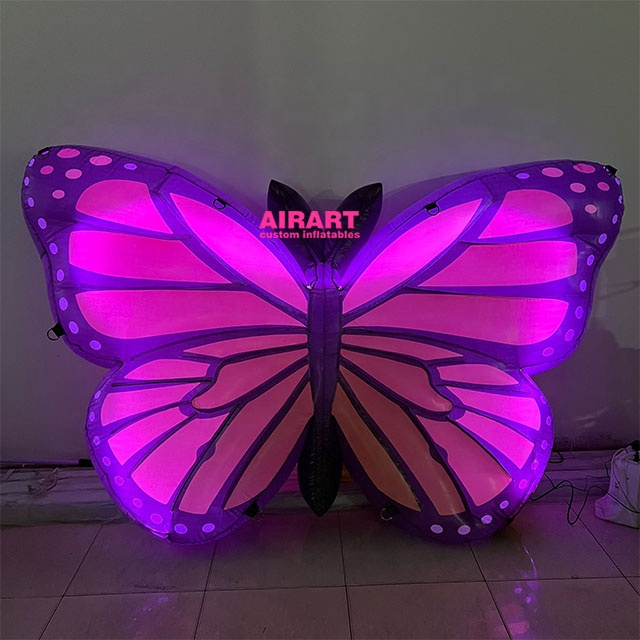 music stage decoration inflatable backdrops inflatable butterfly