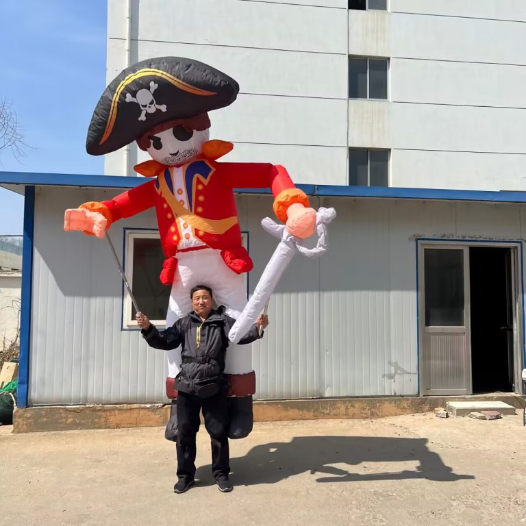 pirate captain cartoon inflatable puppet for decor-AIRART