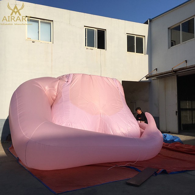 event advertising body inflatable breast