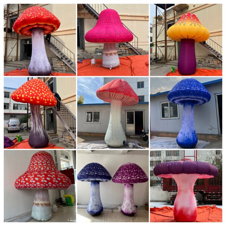 inflatable mushrooms