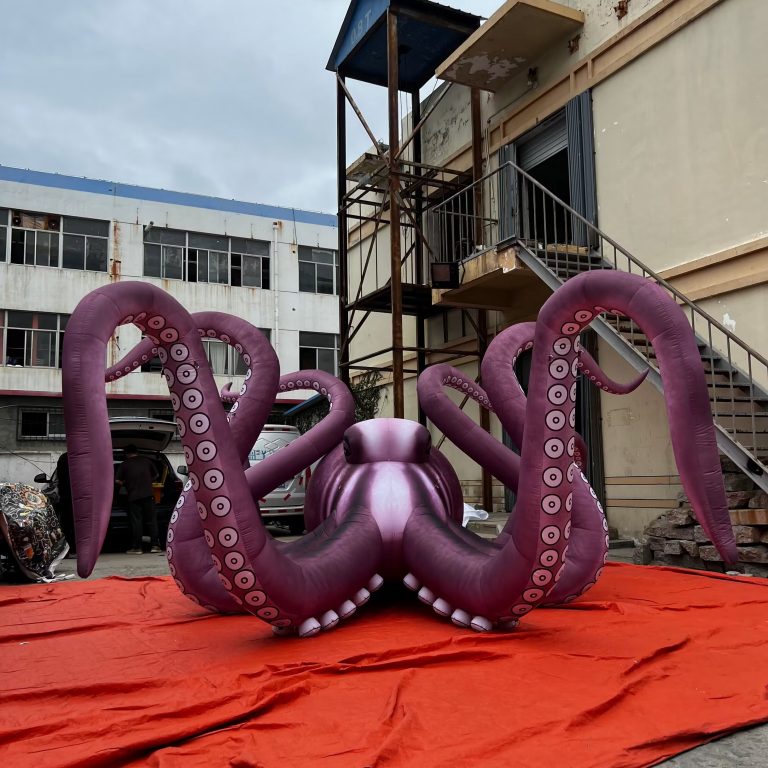 giant inflatable octopus inflatable marine animal replicas
