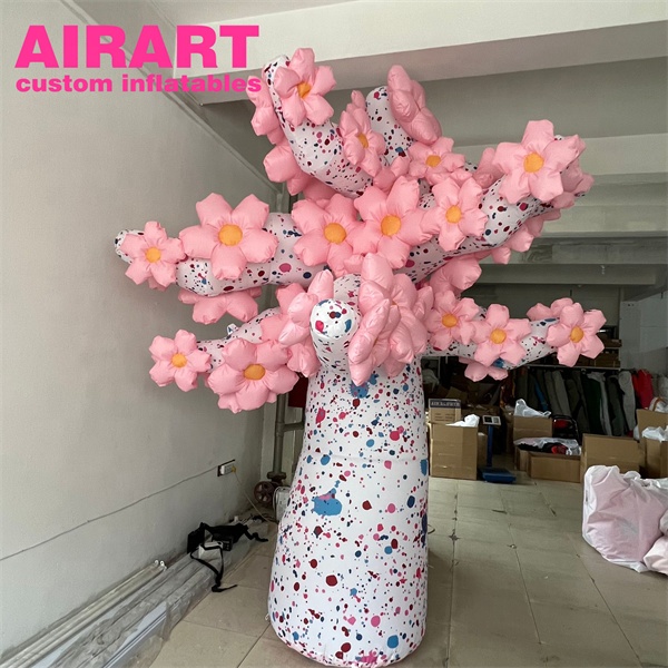 inflatable flower tree inflatable cherry tree