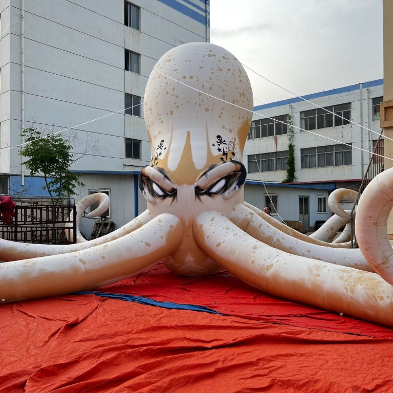 customized stage decoration inflatable giant octopus