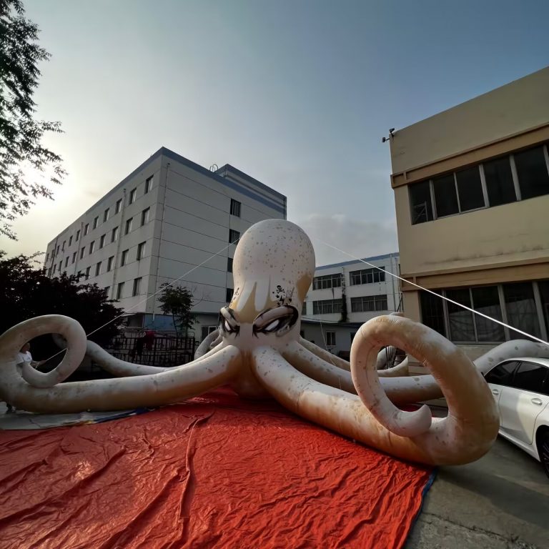 16m wide giant inflatable octopus for stage decoration