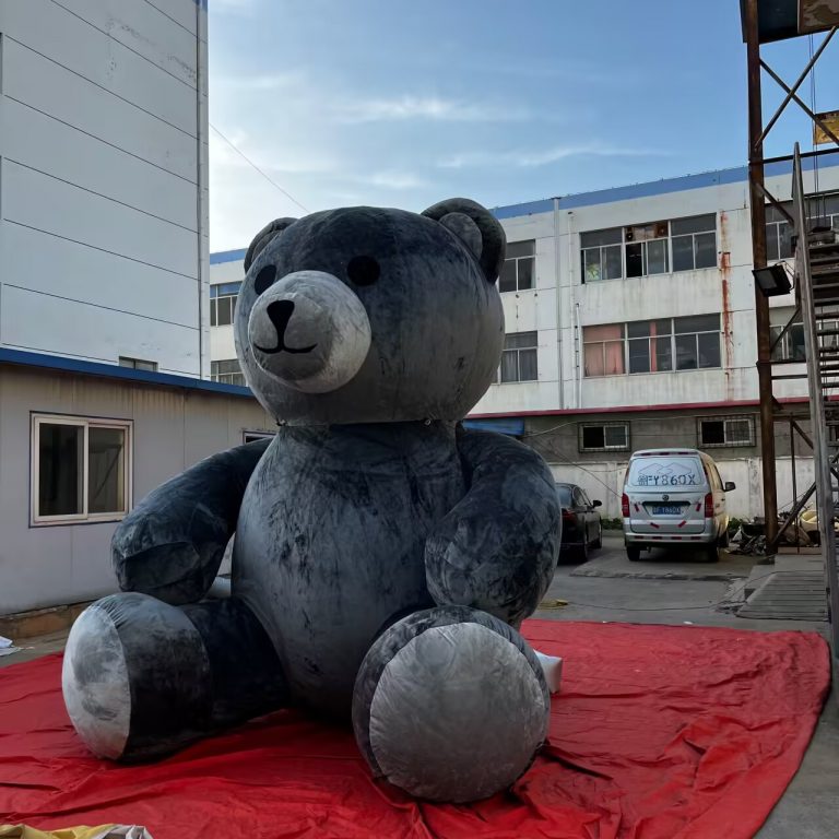 plush inflatable bear (2)