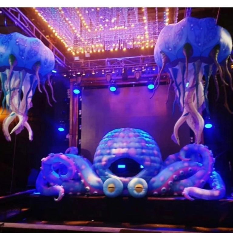 inflatable marine animale decoration for music event festival