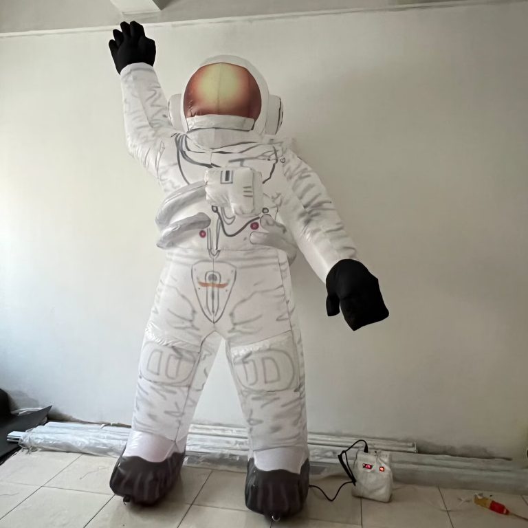 customized material inflatable space man character