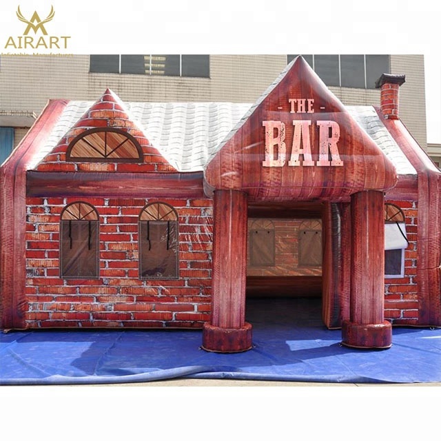 customized inflatable beer bar tent inflatable event pub