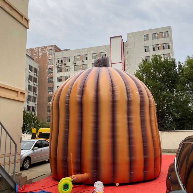 5m tall inflatable pumpkin tent (4)
