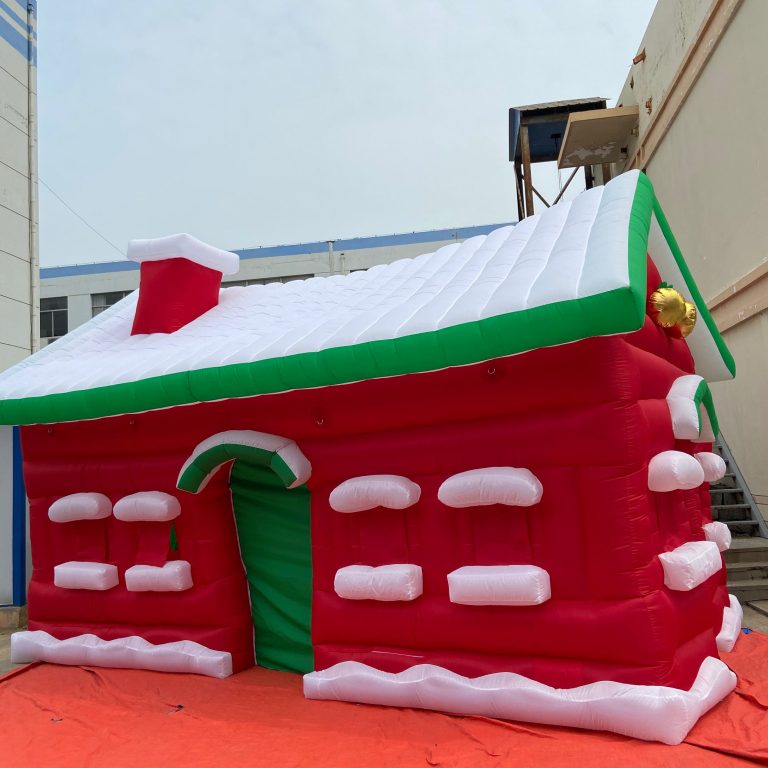 4m long 6m long inflatable Christmas house
