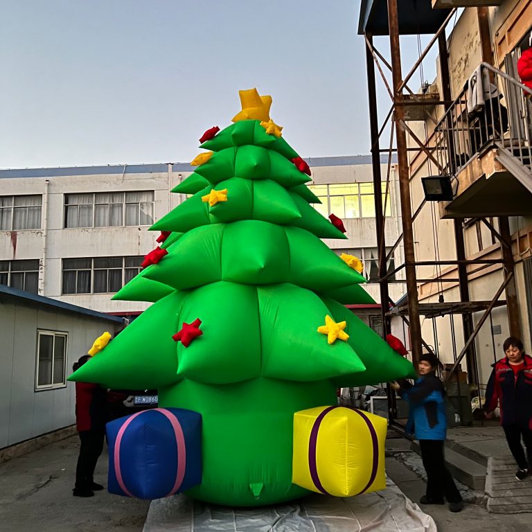 6m inflatable Christmas tree with led lighting