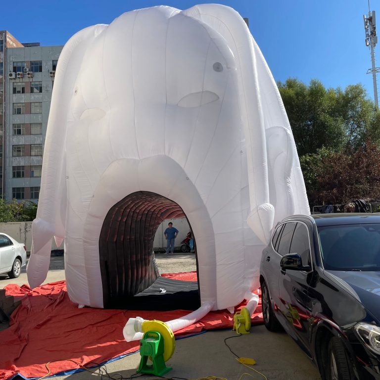 6m tall inflatable clown tunnel (4)