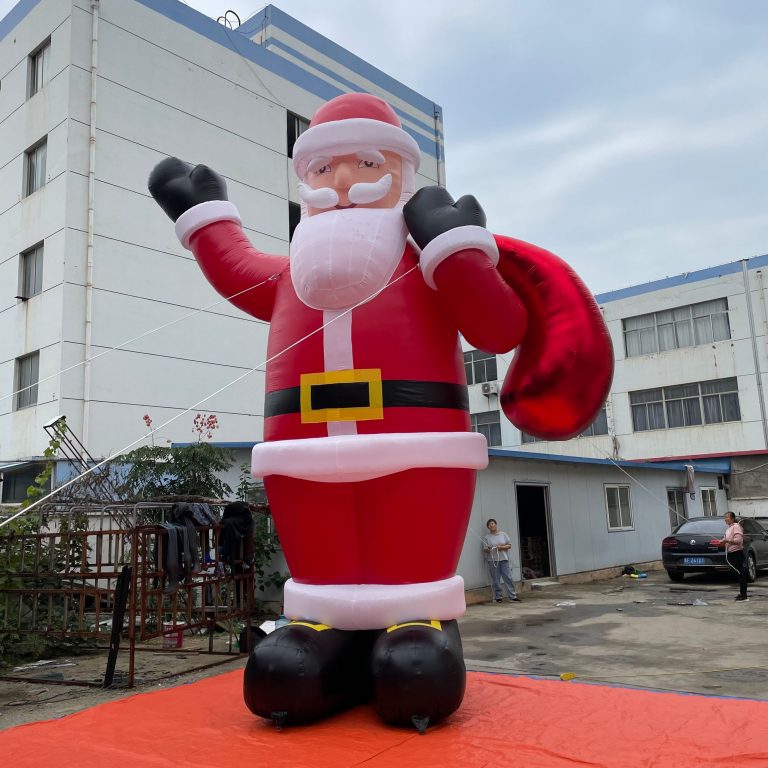 6m Christmas santa inflatable santa cartoon