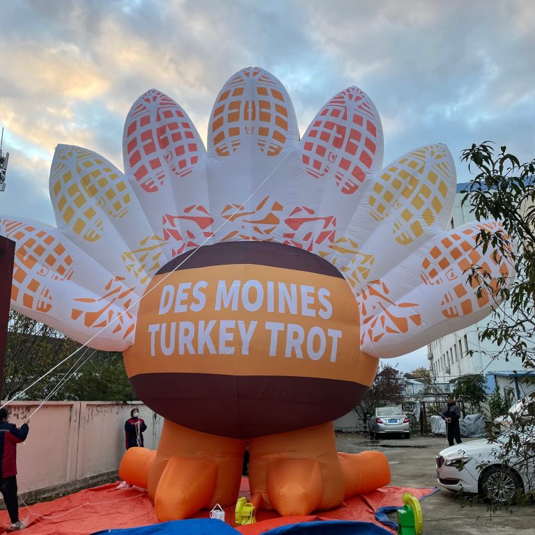 8m tall inflatable turkey 20211108 (4)