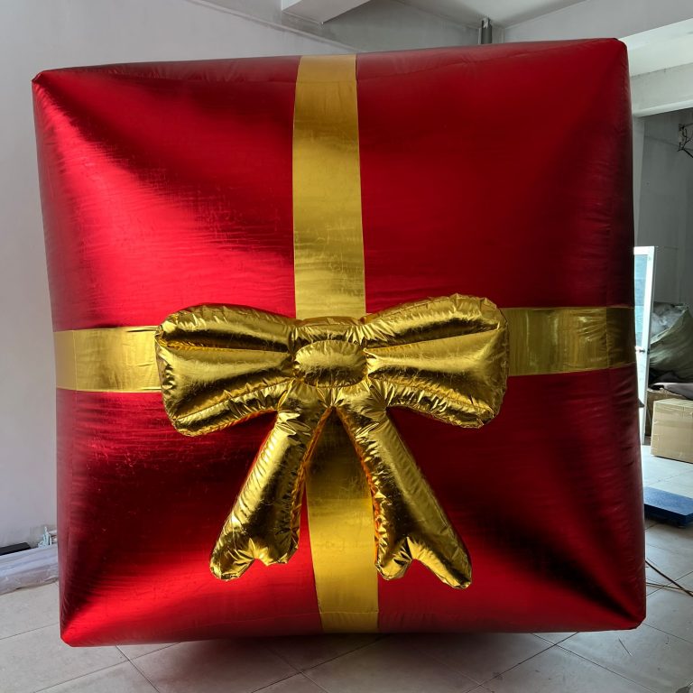 2m inflatable gift box inflatable Christmas gift box