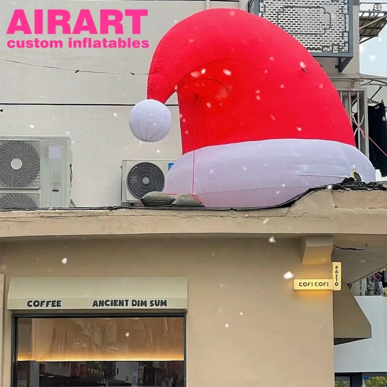 inflatable giant Christmas hat for event decoration