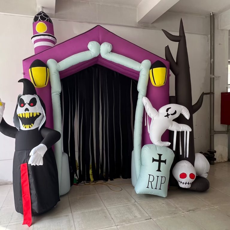 Halloween inflatable ghost arches for decoration