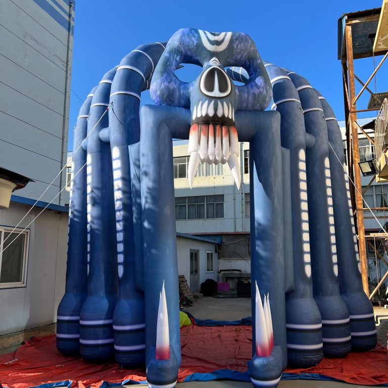 6m inflatable arch Halloween inflatable ghost arch