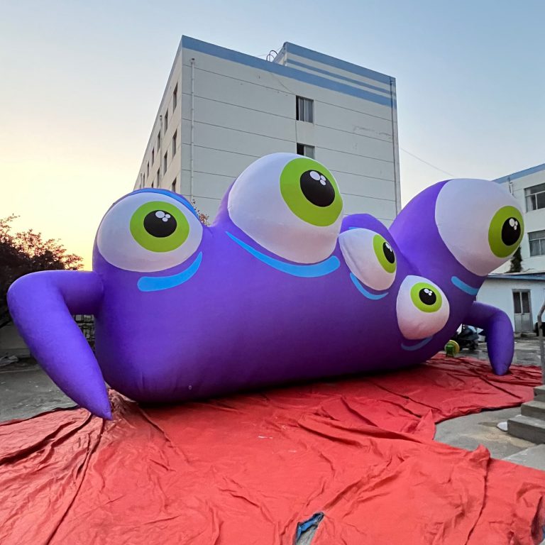 Halloween inflatable eyes monster for building decoration