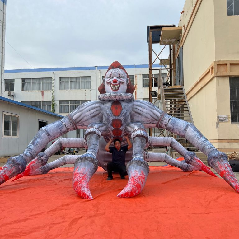 Halloween inflatable cartoon inflatable spider clown
