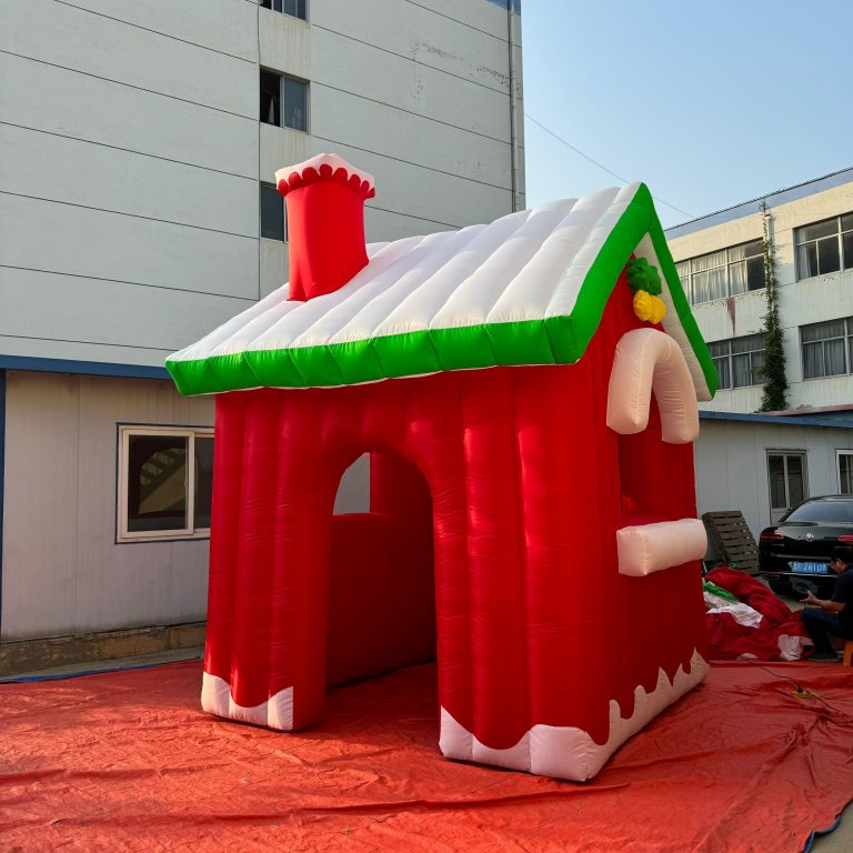 3m inflatable santa clause house for Christmas party