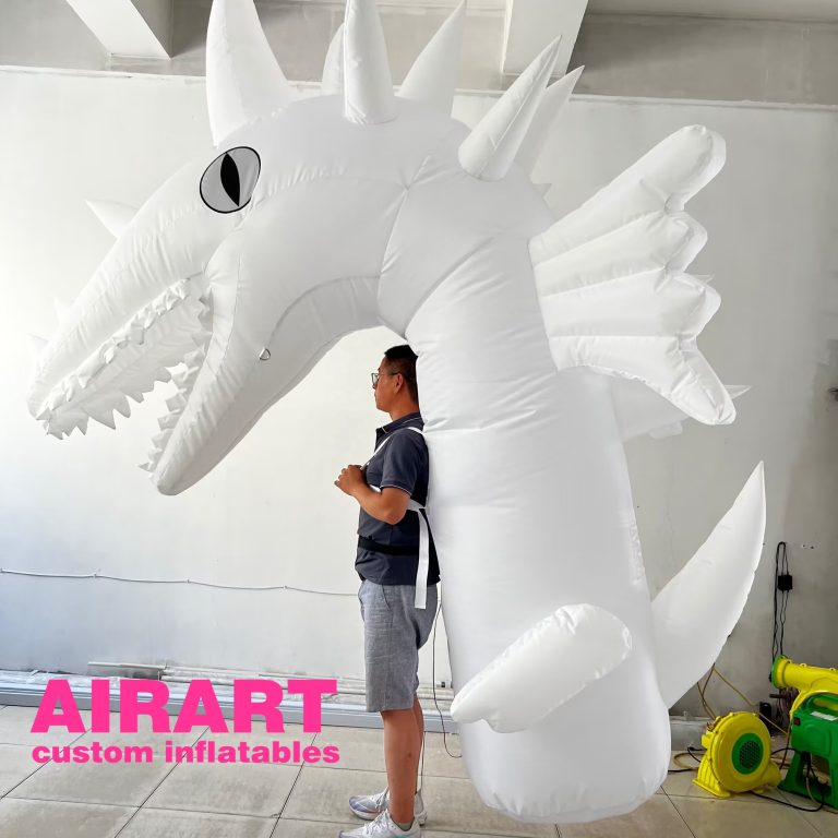 dragon inflatable costume movable for parad