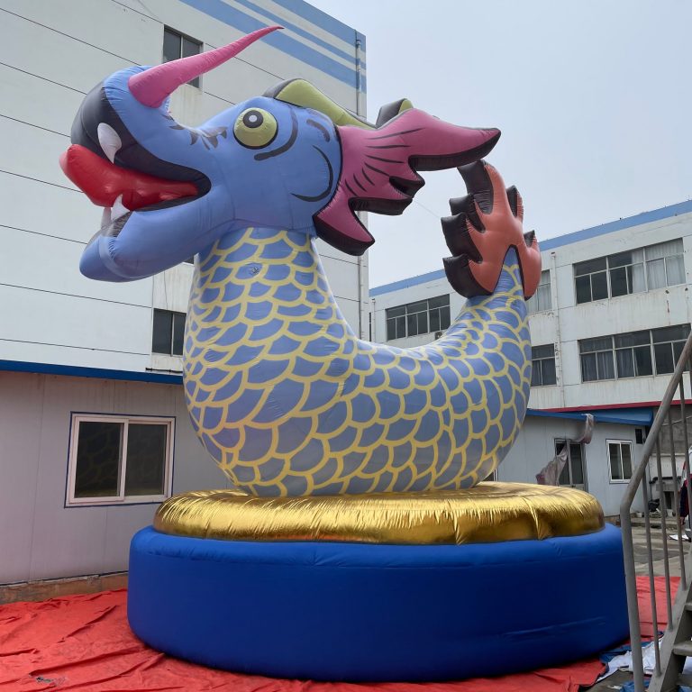 dragon inflatable cartoon used in party