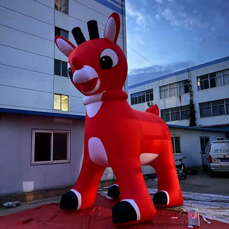 inflatable reindeer (2)