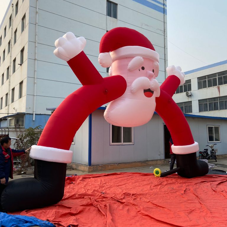 inflatable santa arch (2)