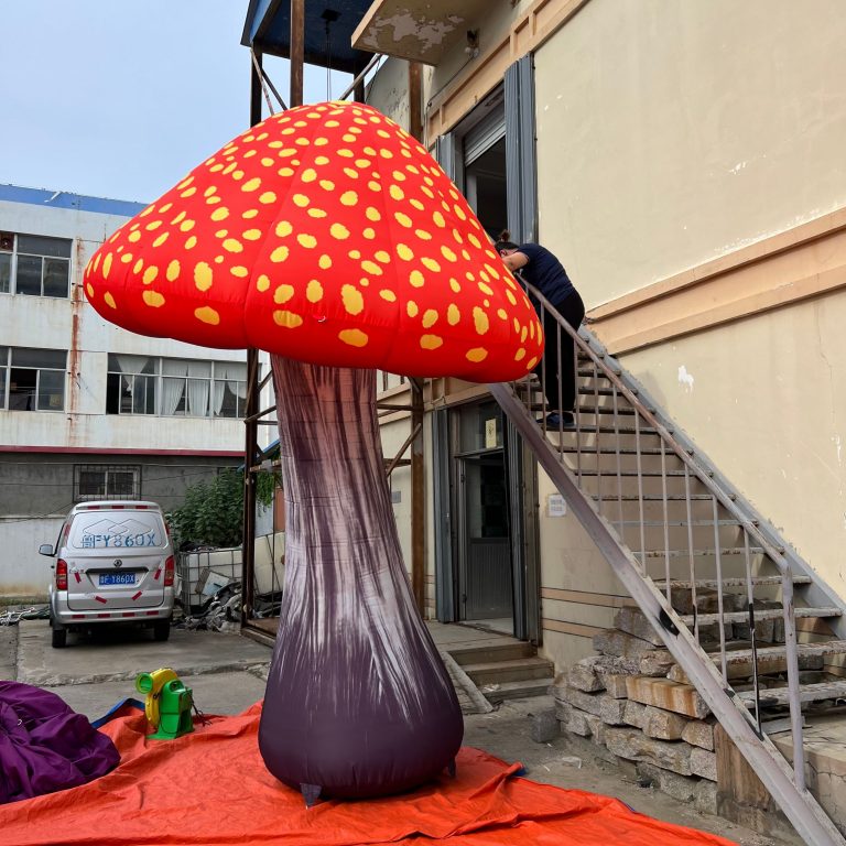 4m giant inflatable event decoration mushroom