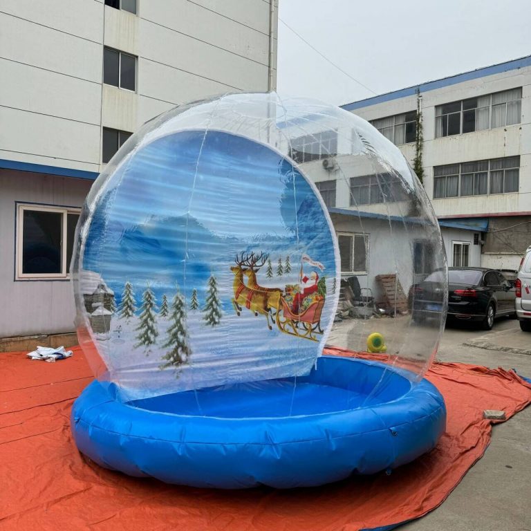 inflatable 3m snow globe for holiday