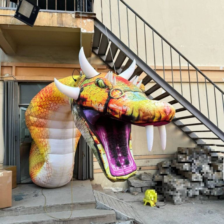 custom inflatable snake giant inflatable wildlife animals