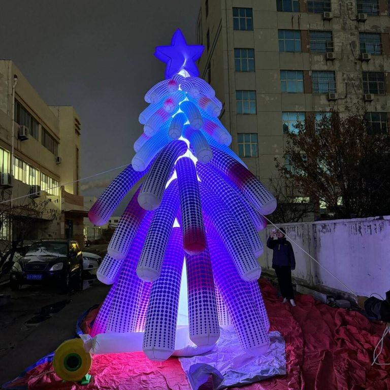lighting inflatable tree for Christmas holiday