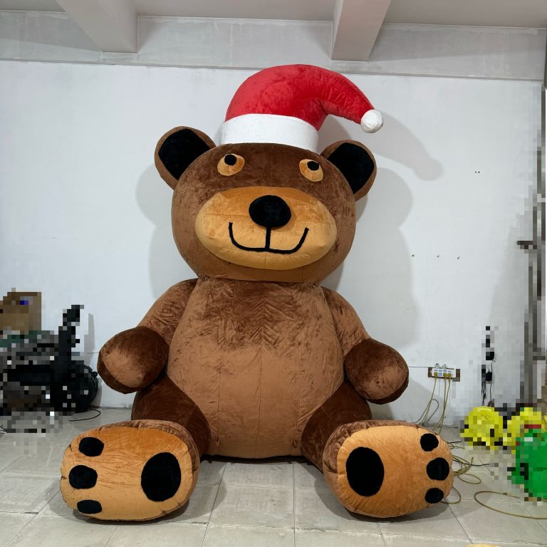 Christmas inflatab le bear inflatable brown bear cartoon